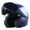 Glossy Blue, variant on 1Storm Motorcycle Street Bike Modular/Flip up Dual Visor/Sun Shield Full Face Helmet HG339 Matt Black