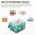 thumbnail image 6 of Iauyy Large Storage Box with Lid - Foldable Home Storage Bins for Clothes Toy Holiday Decor, Cute Otter (42*32*30cm), 6 of 6