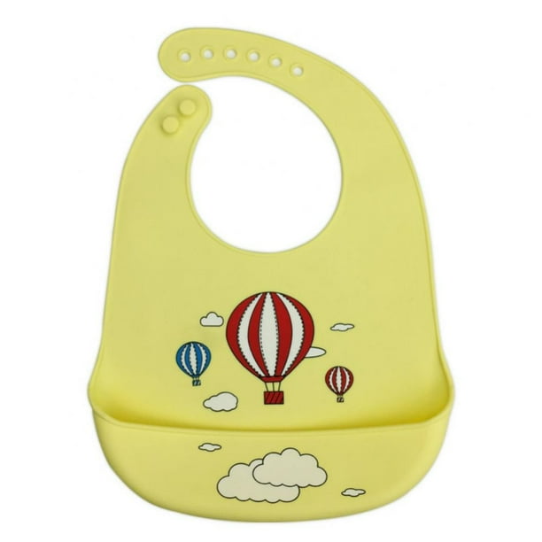 Magazine Waterproof Silicone Baby Bibs with Large Pocket to Catch Food ...