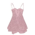 2025 Clearance, Sequin Short Dresses with Bow Tie for Teen