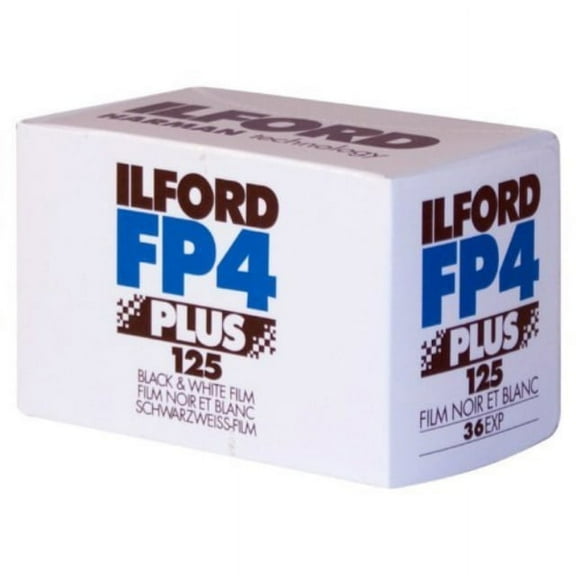 Three Pack of Ilford FP4 Plus 35mm Black & White Negative Film 36 Exp