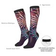 thumbnail image 4 of Pofeuu Fireworks2 Print Stockings, Adult Running Hiking Socks for Youth and Adult, 4 of 6