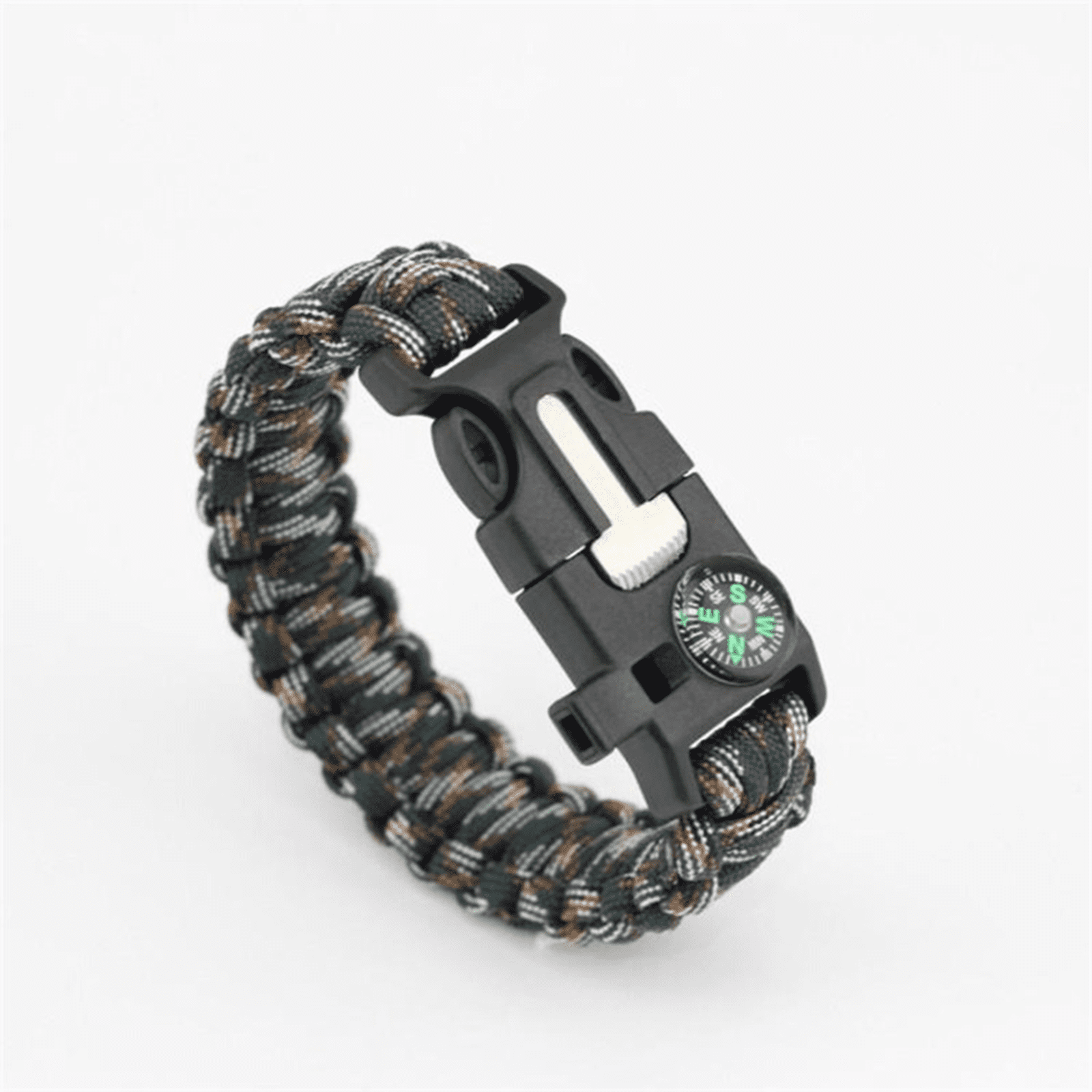 flint and steel survival bracelet