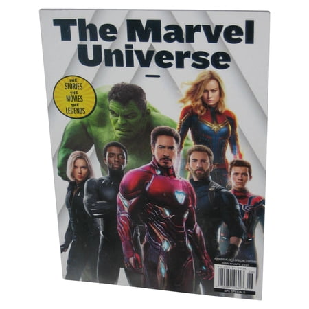 The Marvel Universe Stories Movies Legends (2021) Magazine Book