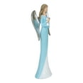 thumbnail image 4 of Northlight 16" Blue and White Angel Figure Holding a Heart, 4 of 5