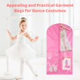 thumbnail image 2 of 4 PCS Garment Bags for Dance Costumes, Foldable and Portable 40 Inches Dance Garment Bags, Dance Costume Garment Bags with 4 Pockets Zipper for Dancers, 2 of 5