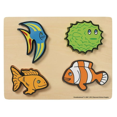 UPC: 0191487014335 | Excellerations Fish Chunky Puzzles