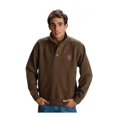 thumbnail image 1 of Wild Palms 950DEL Mens Advanced Fleece Placket Sweat Shirt, Denim - Large, 1 of 1