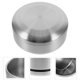 thumbnail image 3 of Tazón de afeitado de acero inoxidable con tazón de afeitado para hombres Tazón de jabón de afeitado para afeitado crema para la herramienta de afeitar para el hogar Decoración del baño, 3 of 7
