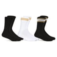 thumbnail image 3 of Fruit of the Loom Mens Gameday Crew Socks, 3-Pack, Sock Sizes 6-12, 3 of 7