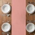 thumbnail image 6 of Easter Bunny Table Runner - 72 Inch Long, Kitchen Dining Table Runner Dresser Scarves, Cute Rabbit Family Vintage Pink Abstract Farmhouse Decor for Coffee Tables Wedding Party Banquet, 6 of 8