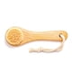 thumbnail image 4 of Cepillo de baño, cepillo de ducha, cepillo corporal, cepillo exfoliante para piel seca y húmeda con mango de madera para exfoliar la piel y estimular el cuerpo, 4 of 8