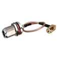 thumbnail image 1 of 6 inch Rf Connector N Female Nut O-ring Straight to SMA Male Right Angle Assembly Extension Coaxial Cable Rg316 15cm for Wireless Antenna, 1 of 1