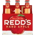 Redd's Hard Apple Fruit Beer, 6 Pack, 12 fl oz Bottles, 5 ABV