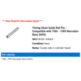 thumbnail image 2 of Timing Chain Guide Rail Pin - Compatible with 1986 - 1989 Mercedes-Benz 560SL 1987 1988, 2 of 2