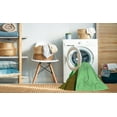 thumbnail image 2 of Ahgly Company Tapis Rond Lavable en Machine Intérieur Transitionnel Vert Lime Foncé, 3 Pieds Rond, 2 of 7