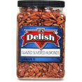 thumbnail image 2 of Gourmet Glazed Silvered Almonds by Its Delish, 36 Oz Jumbo Reusable Container Jar  Vegan, Kosher, Non-GMO, No Artificial Flavors  Healthy Protein-Packed Candied Nuts for Dessert, Ice Cream,..., 2 of 5