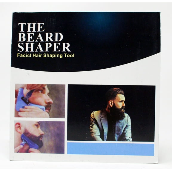 The Beard Bro Beard Shaping 7 in 1 Tool Blue