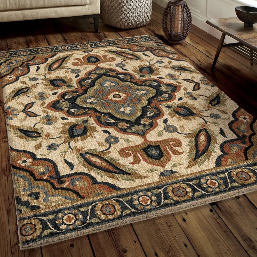 Carolina Weavers Orian Rugs Carolina Wild Wada MultiColor 7'10" x 10