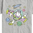 thumbnail image 3 of Disney's Toy Story - Buzz Space Collage - Toddler & Youth Short Sleeve Graphic T-Shirt, 3 of 5