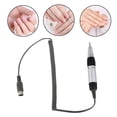 thumbnail image 6 of YAHHU Electric Nail Art Drill Handle Handpiece Manicure Pedicure Tools Accessories Black, Professional 30000 RPM High Speed Grinding Machine (9.45 inches / 24.0 cm), 6 of 9