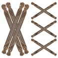 thumbnail image 1 of OULII 10Pcs Metal Drill Bits for Hardened Metal and Stainless Steel Applications, 1 of 6