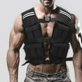 thumbnail image 3 of Adjustable Weight Vest for Fitness Training Reflective Strip Enhanced Workout Intensity Men Women Strength Training, 3 of 8