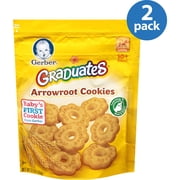Gerber Graduates Cookies Arrowroot 5.5 oz (Pack of 2)