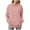 Pink, variant on Scyoekwg Womens Hoodies Trendy Fall Sweatshirt Hooded Pullover Sweatshirt Pocket Dressy Casual Loose Solid Color Hoodies Long Sleeve Pullover Tops Sweatshirts(Black,S)