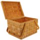 thumbnail image 1 of WASHWEPE 1Ud Cesta Tejida De Madera Khaki Para Almacenaje Y Uso Exterior, 1 of 6