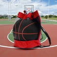 thumbnail image 7 of PEIBang Drawstring Mesh Backpack,Basketball Bag Basketball Case,Ball Storage Bags for Single Outdoor Sports Equipment, 7 of 7