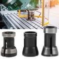 thumbnail image 1 of Rdeghly Chuck Adapter,3PCS 6 / 6.35 / 8mm Chuck Adapter Woodworking Milling Trimming Cutter Chuck Engraving Head,Conversion Chuck, 1 of 8