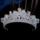 thumbnail image 4 of KAKOWELY Tiara de diamantes de imitación brillantes para vestido de novia, tiara de novia, regalos de despedida de soltera para damas de honor y novias, 4 of 4