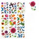 thumbnail image 3 of Pegatinas electrostáticas para ventanas, simulación de flores y mariposas, pegatinas decorativas para ventanas, puertas y vidrios, 3 of 3