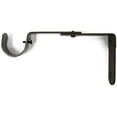 thumbnail image 3 of Urbanest Long Adjustable Solid Zinc Curtain Rod Bracket Wall Holder, Fits to 1",  1-1/8", and 1-1/4" Rod, 2 Pieces, Oil-rubbed Bronze, 3 of 6