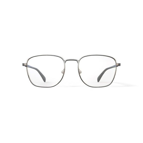 Walmart Men's Larry Square Prescription Eyeglasses with Case, Gold