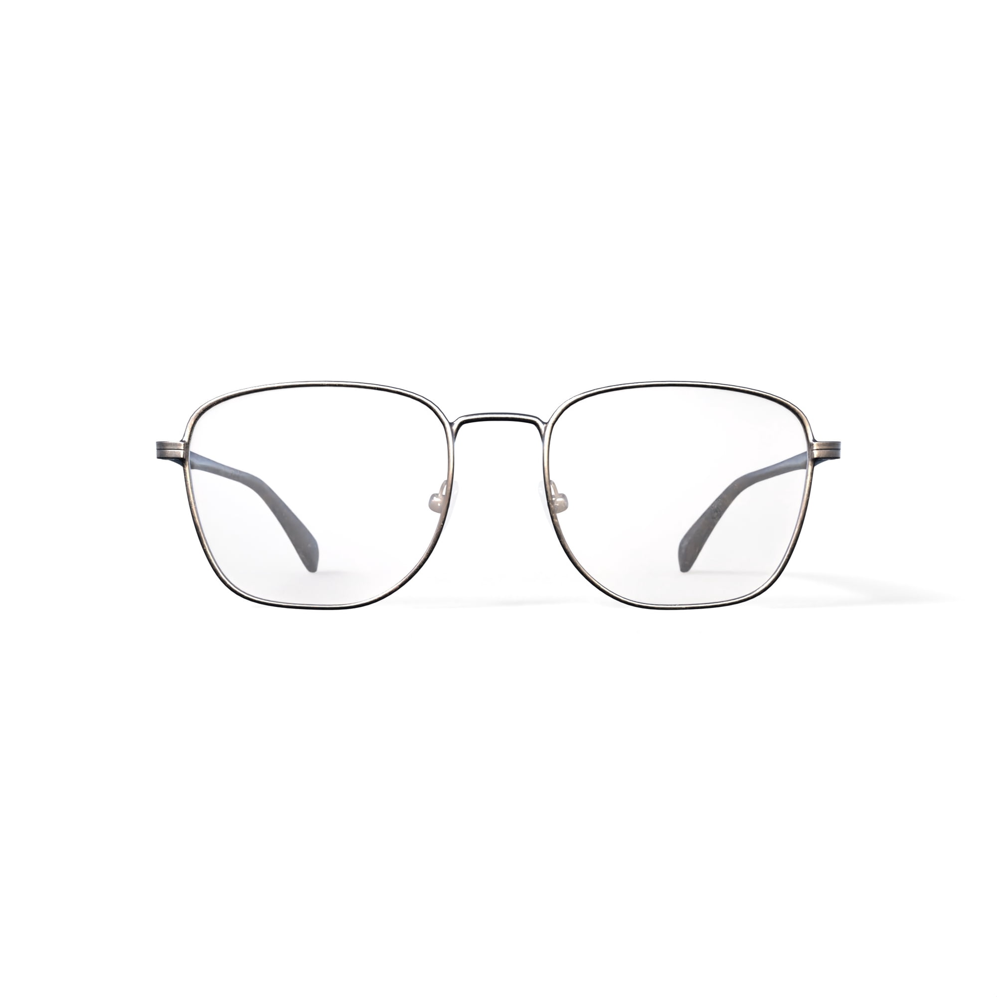 Walmart Men's Larry Square Prescription Eyeglasses with Case, Gold