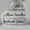 thumbnail image 4 of Music Teacher Appreciation Gifts For Women Acrylic Gifts Thank You Gifts For Music Best Teacher Gifts Keepsake For Piano Guitar Violin Teacher For Teacher Appreciation Day (Fresh Style), 4 of 6