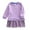 Purple, variant on Youmylove Girls Dresses Easter Outfit Girl's Solid Color Dress Sweater Cute Fashion Casual Dress Easter Spring Summer Sundress 18-24 Months