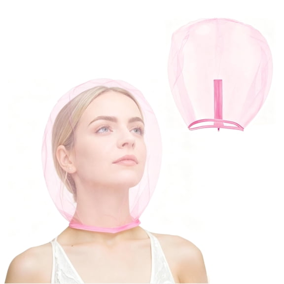 Makeup Protector Hood for Face 2pcs Nylon Cover with Zipper