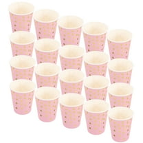 SOPOTUTU Small Paper Cups Round Dot Pattern 20Pcs