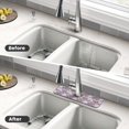 thumbnail image 4 of Xecao Owl And Floral for Kitchen Sink Splash Guard Faucet Mat , Faucet Guard & Draining mat, (15" X 5.5" ), 4 of 7