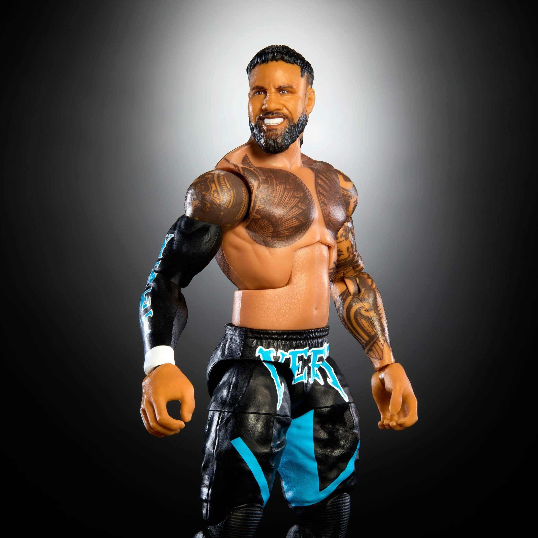WWE Elite Jey Uso Action Figure, Series #114 6-inch Collectible 6-inch Collectible with Articulation & Accessories