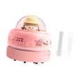 thumbnail image 4 of Tnarru Desktop Vacuum Cleaner Table Cleaner Portable Energy Saving Dust Sweeper Handheld Mini for Office Home School Crumbs Computer pink, 4 of 8