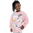 thumbnail image 5 of Minnie Mouse and Daisy Duck Toddler Girl Graphic Sweatshirt and Leggings Set, 2-Piece, Sizes 12M-5T, 5 of 10