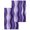purple, variant on Teal Ombre Kitchen Dish Towels for Drying Dishes Set of 4, Abstract Art Moire Ocean Waves Waffle Weave Microfiber Hand Tea Bathroom Towels Quick Dry & Absorbent Towel 12x12