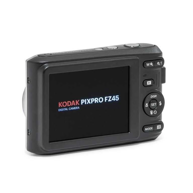  KODAK PIXPRO FZ45-WH 16MP Digital Camera 4X Optical Zoom 27mm  Wide Angle 1080P Full HD Video 2.7 LCD Vlogging Camera (White) :  Electronics