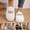 Grey, variant on House Slippers Knit Memory Foam Arch Support Wide Widths Furry Fleece Lined Anti-Skid Solid Color Cute Novelty House Slippers Indoor Outdoor Bride Slippers