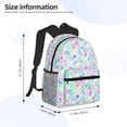 thumbnail image 4 of Lsque Sequins Classic Casual Backpack - Large Capacity Water-Resistant Backpack for School, Work, Travel, and Outdoor Activities, 4 of 8