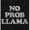 thumbnail image 2 of No Problama Llama Alpaca Cute Funny Romper Boys or Girls Infant Baby Brisco Brands 12M, 2 of 6